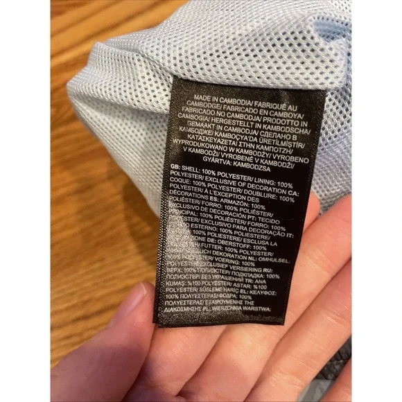 The North Face Jogger Pants Womens Large Blue Hydrenaline Windwall Windbreaker - Picture 7 of 9